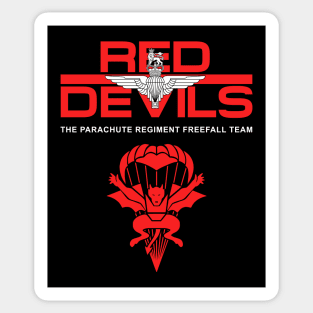 Mod.4 Red Devils Parachute Team Sticker